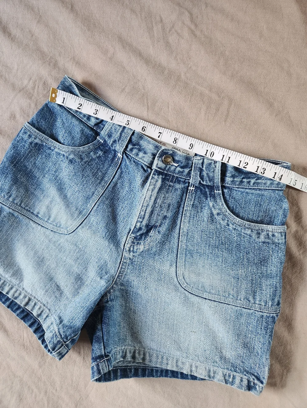 Nevada Jean USA Vintage Denim Shorts High Waisted Mom Shorts - Size 6 - Picture 9 of 12